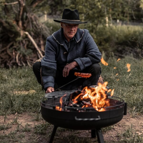 Cowboy Fire Pit Grill - 23 - Image 6