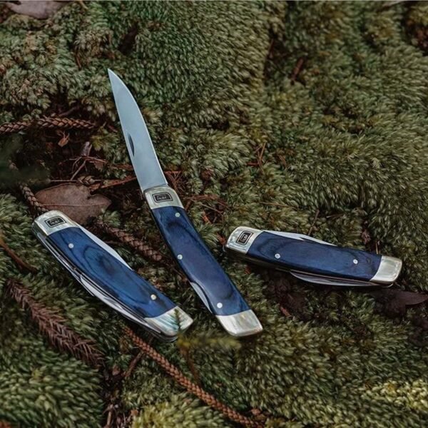 Double Blade Folding Pocket Knife - Image 3