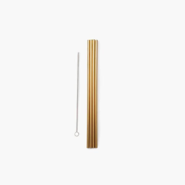 Porter Reusable Metal Straw Set - Image 3