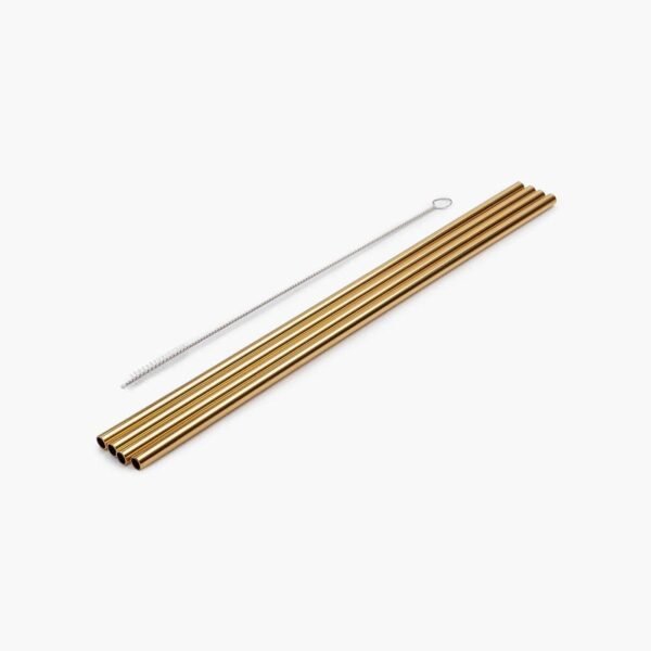 Porter Reusable Metal Straw Set - Image 4