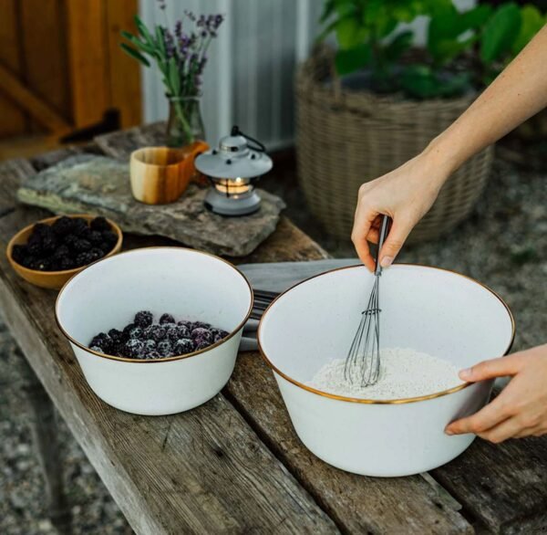 Enamel Mixing Bowl Set - Image 8